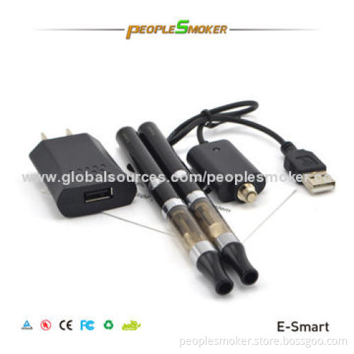 E-cigarette with 2 x Cartomizers/2 x Batteries/1 x USB Charger/1 x Wall Charger/Zipper Gift BoxNew